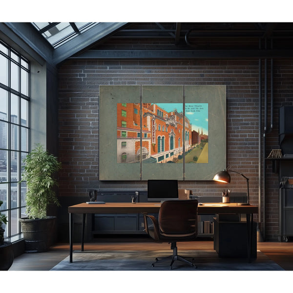 Cathedral of Dreams the Roxy Theatre — Framed Wall Art Room View | Bella Frye