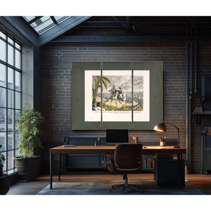 General Taylor at the Battle of Resaca De La Palma Capt May Receiving His or — Framed Wall Art Room View | Bella Frye