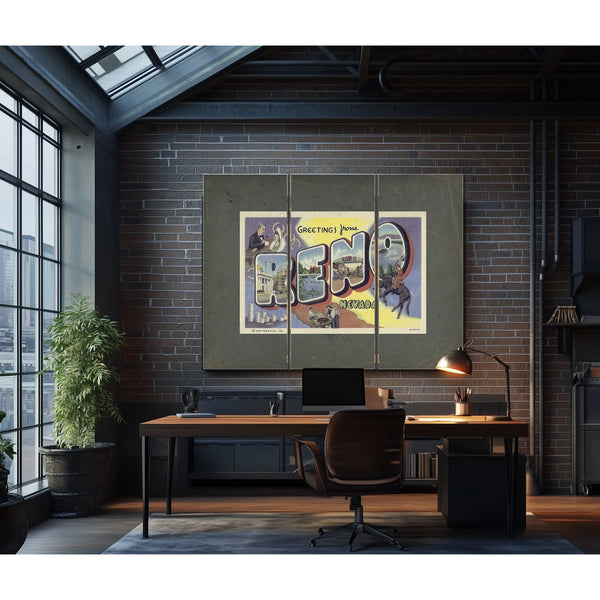Nevada Reno — Framed Wall Art Room View | Bella Frye