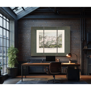 Battle of Sacramento Feb 28th 1847 Terrific Charge of the Mexican Lancers 18 — Framed Wall Art Room View | Bella Frye
