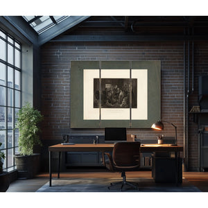 How We Won the Battle 19th Century — Framed Wall Art Room View | Bella Frye