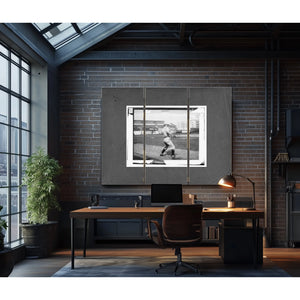 Tris Speaker Boston Al Baseball — Framed Wall Art Room View | Bella Frye
