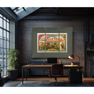 Yale Princeton Game Illustrated 6f631 — Framed Wall Art Room View | Bella Frye