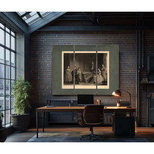 Grant and His Family 1867 — Framed Wall Art Room View | Bella Frye