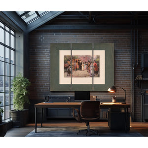 General Washington at Christ Church Easter Morning 1795 199 — Framed Wall Art Room View | Bella Frye