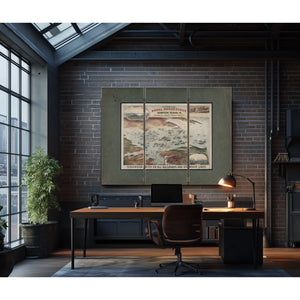 International Naval Rendezvous Hampton Roads Va 1893 — Framed Wall Art Room View | Bella Frye