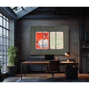 Goudey Babe Ruth 149 5aa73 — Framed Wall Art Room View | Bella Frye