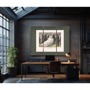 Death of John Quincy Adams at the Us Capitol Feby 23d 1848 1848 — Framed Wall Art Room View | Bella Frye