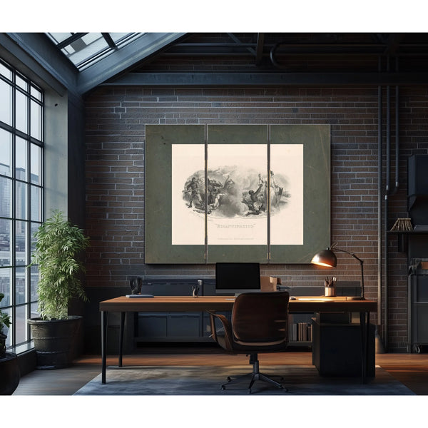Emancipation 1867 — Framed Wall Art Room View | Bella Frye