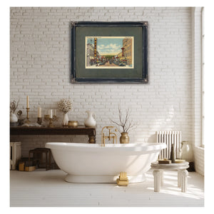 Main Street Pendleton Oregon — vintage wall art by Bella Frye