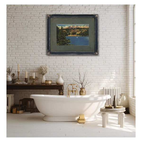 Todd Lake And Broken Top Near Bend Oregon — vintage wall art by Bella Frye