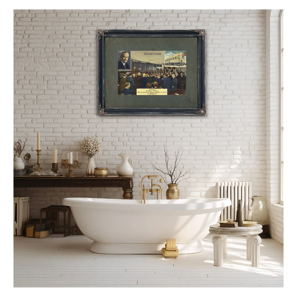 Frank L Mcguire World's Largest Home Seller Monthly Sales Over $1000000 — vintage wall art by Bella Frye