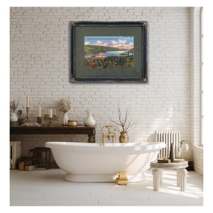Crown Point And Vista House Columbia River Highway Oregon — vintage wall art by Bella Frye