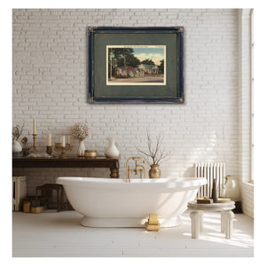 Mill Creek Auto Court The Dalles Oregon — vintage wall art by Bella Frye