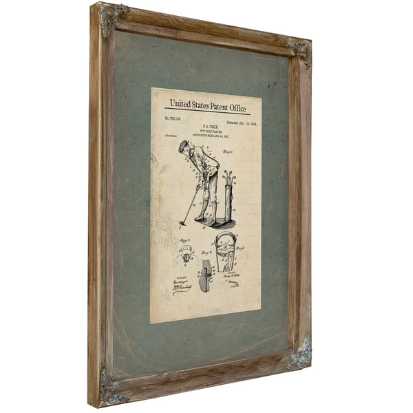 Us Patent No 75134 Toy Golf Player by Pa Vaile January 19 194