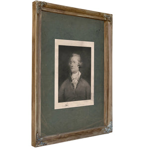 Alexander Hamilton 1896 — Verdigris Framed Canvas Print | Bella Frye