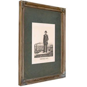 Andrew Hull Foote 19th Century — Verdigris Framed Canvas Print | Bella Frye