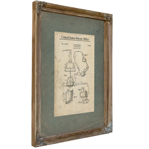 Nadag — Verdigris Framed Canvas Print | Bella Frye