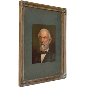 Robert Edward Lee 1877 — Verdigris Framed Canvas Print | Bella Frye