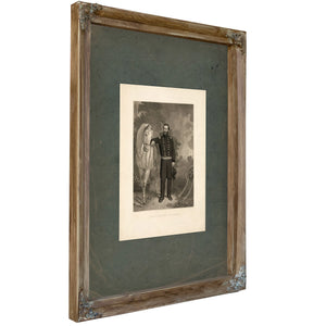 Lieut Gen Ulysses S Grant 19th Century — Verdigris Framed Canvas Print | Bella Frye