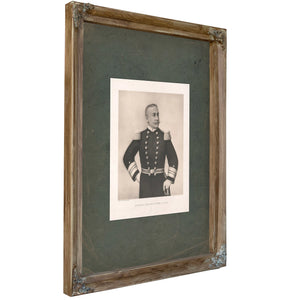 Admiral George Dewey Usn 1899 — Verdigris Framed Canvas Print | Bella Frye