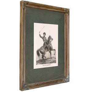 John Alexander Mcclernand Brigadier General Usa 1862 — Verdigris Framed Canvas Print | Bella Frye