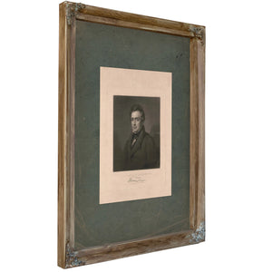 Hon Theodore Frelinghuysen 185 189 — Verdigris Framed Canvas Print | Bella Frye