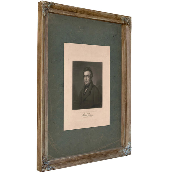 Hon Theodore Frelinghuysen 185 189 — Verdigris Framed Canvas Print | Bella Frye