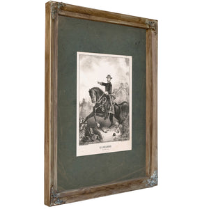 Quincy Adams Gillmore Major General Usa 1863 — Verdigris Framed Canvas Print | Bella Frye