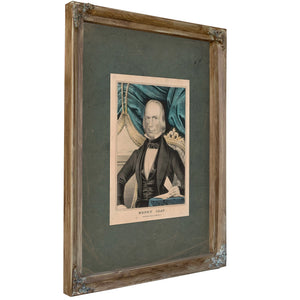 Henry Clay 1835 1856 — Verdigris Framed Canvas Print | Bella Frye