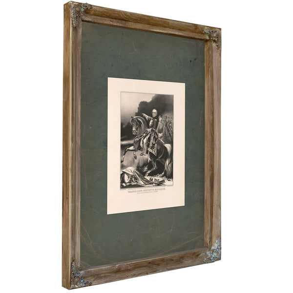 Major General Henry W Halleck General in Chief of the Armies of the Us July 1862 1862 — Verdigris Framed Canvas Print | Bella