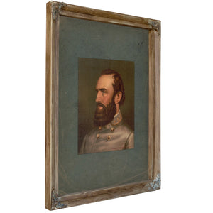 Stonewall Jackson 1877 — Verdigris Framed Canvas Print | Bella Frye