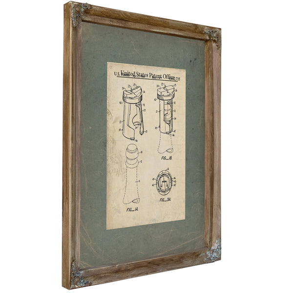 The Apothecarys Grind Patent No. 4442735 — Framed Wall Art Room View | Bella Frye