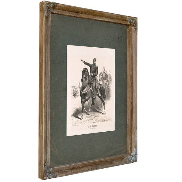 Ulysses S Grant 19th Century — Verdigris Framed Canvas Print | Bella Frye