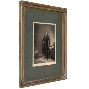 John Caldwell Calhoun 1852 — Verdigris Framed Canvas Print | Bella Frye