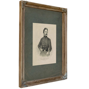 Colonel Frank P Blair First Regiment Missouri Volunteers 1861 — Verdigris Framed Canvas Print | Bella Frye