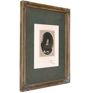 Mrs Abraham Lincoln 1864 — Framed Wall Art Room View | Bella Frye