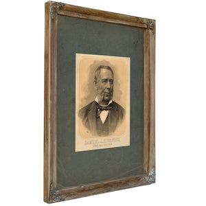 Samuel J Kirkwood Iowas War Governor 1895 — Framed Wall Art Room View | Bella Frye