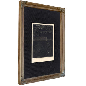 The Celestial Twins Smith's Binary Star Systems Galactic Cluster Study — Verdigris Framed Canvas Print | Bella Frye