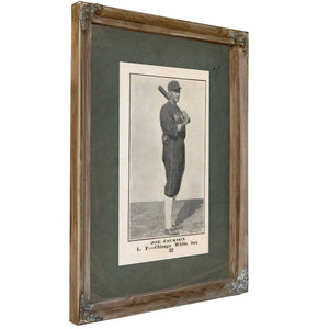 Boston Store Joe Jackson — Verdigris Framed Canvas Print | Bella Frye
