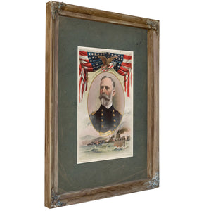 Rear Admiral Sampson Usn 1899 — Framed Wall Art Room View | Bella Frye