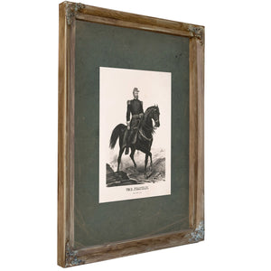 William Buel Franklin 19th Century — Verdigris Framed Canvas Print | Bella Frye