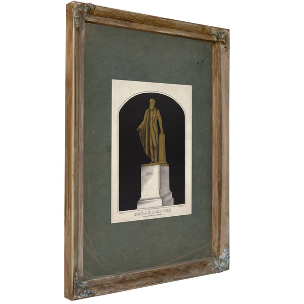 Samuel Finley Breese Morse the Great Inventor of the Telegraph 187 — Verdigris Framed Canvas Print | Bella Frye