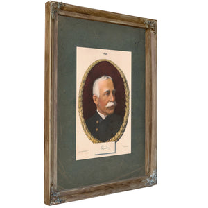George Dewey 1899 — Verdigris Framed Canvas Print | Bella Frye