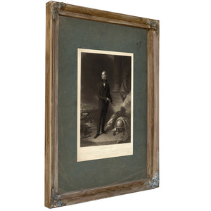 Henry Clay 1843 — Verdigris Framed Canvas Print | Bella Frye