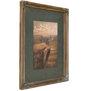 Union Soldiers at Point Lookout Tennessee 1863 188 1 — Verdigris Framed Canvas Print | Bella Frye