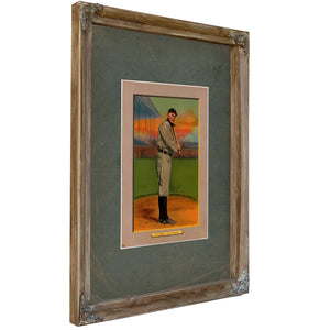 Baseball Sport Vintage Sports — Verdigris Framed Canvas Print | Bella Frye