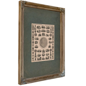 Three 1833 1837 — Framed Wall Art Room View | Bella Frye