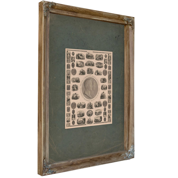 Three 1833 1837 — Framed Wall Art Room View | Bella Frye
