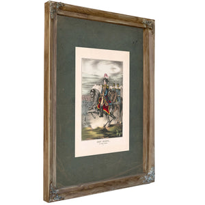 General Scott at Cerro Gordo 1847 — Verdigris Framed Canvas Print | Bella Frye